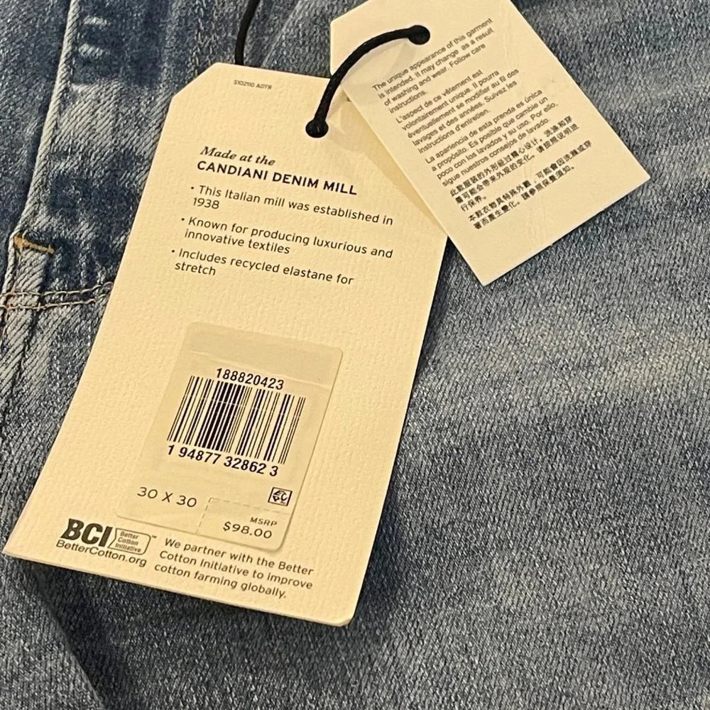 NWT Levis 21 High Rise Skinny Women's Jeans in Soho Way - Light Wash new